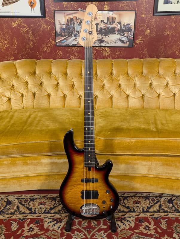 Lakland Skyline Series 44-02 Deluxe 2024 - Three Tone Sunburst image 1
