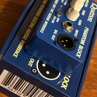 Quilter Phantom Block Electric Guitar Interface 2010s - Blue image 4