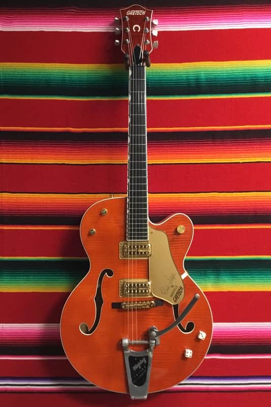 Gretsch “Made in Japan” Nashville Brian Setzer Signature 6120SSU in Orange Stain (1999) - Gretsch “Made in Japan” Nashville Brian Setzer Signature 6120SSU in Orange Stain (1999) / Used image 1