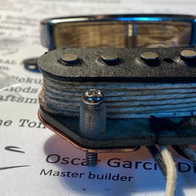 General Vintage Tone Telecaster pickups set hand made pre cbs Premium Master set 2020 Grey botton image 3