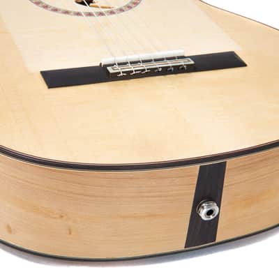 Manuel Rodriguez Signature Legacy Maestro Flamenco FF Sabicas Boca Spruce/Cypress 4/4 Size Cutaway 6-String Classical Acoustic-Electric Guitar w/Luxury Case image 15