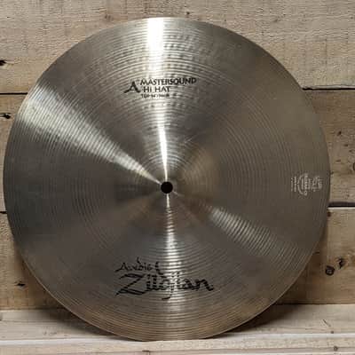 Zildjian 14" A Series Mastersound Hi-Hat Cymbals (Pair) 1998 - 2012 - Traditional image 9