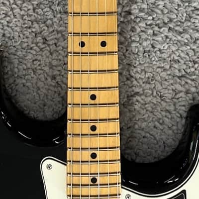Mint Fender Player II Stratocaster guitar, Maple Fingerboard, Black Finish - MIM image 5