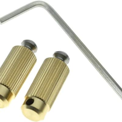 Steel and Brass Tremolo Bridge Studs & Anchors Bridge Posts image 6
