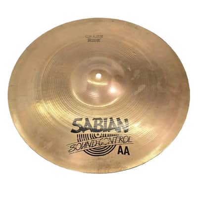 Used Sabian AA Sound Control Crash/Ride Cymbal 18" 1330 grams - Good image 1
