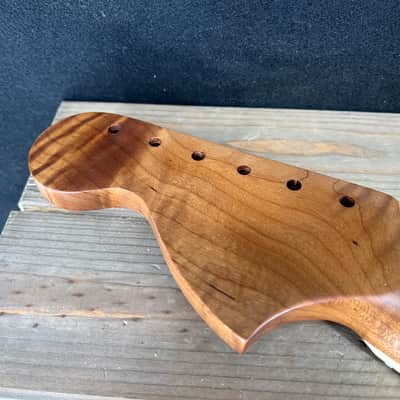 Tricked Out Guitar Nitro 5A Curly Flame Maple Roasted Jazzmaster® Stratocaster® Style Neck Rosewood JMRFMR 5A  #1 image 5