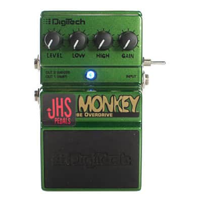 JHS Digitech Bad Monkey Tube Overdrive with 