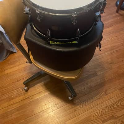 Orange County Drum & Percussion Maple Ash Snare Drum Regular 7 x 13 in. Chestnut Matte Finish image 2