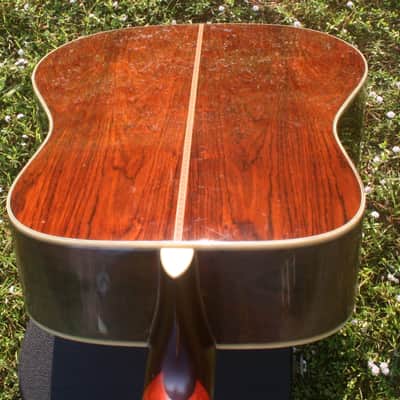 Morris TF-60 D size Guitar Jacaranda Body 1990's - Natural+Hard Case FREE image 20