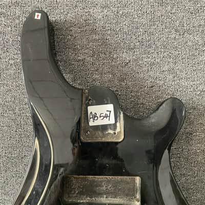 Black Solid Basswood Electric Bass DIY Project Body image 6