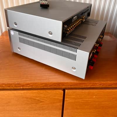 Rotel RC-1580 Pre & RMB-1506 Power Amp - Silver image 6