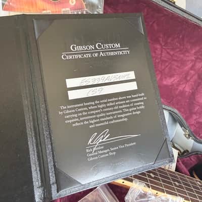 Gibson ES-339 with Dot Inlays 2009 - Antique Vintage Sunburst image 22