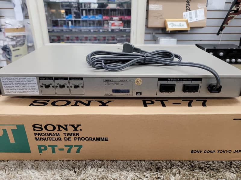with PT-77 Timer Program SONY Vintage PT-77 TIMER PROGRAM SONY その他 Manual eBay | その他