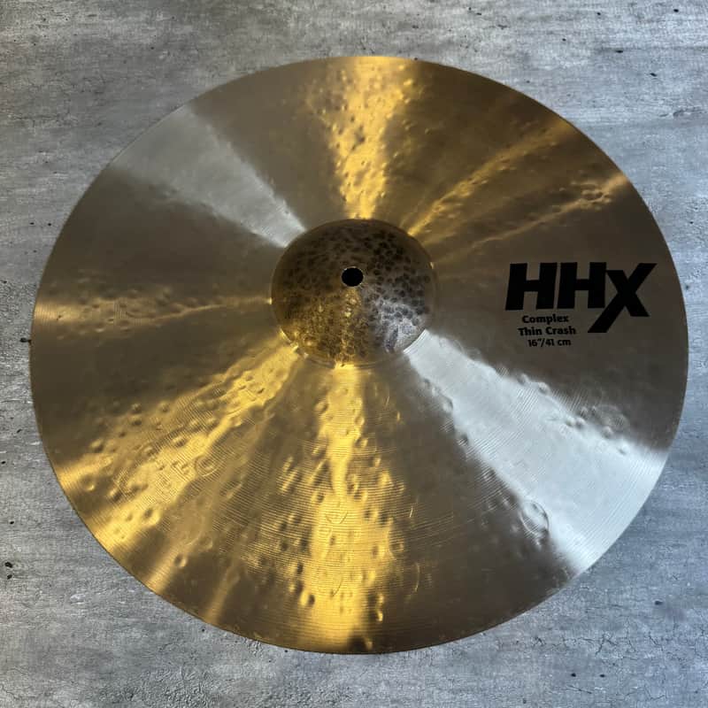 Sabian 16" HHX Complex Thin Crash Cymbal 2019 - Present - Natural image 1