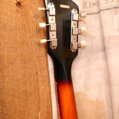 Airline Jetson's One Pickup Solid Body 1960's Redburst image 9