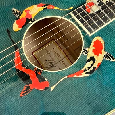 Taylor Living Jewels Koi Guitar Taylor Swift 83/100 2000 GSLJ image 7