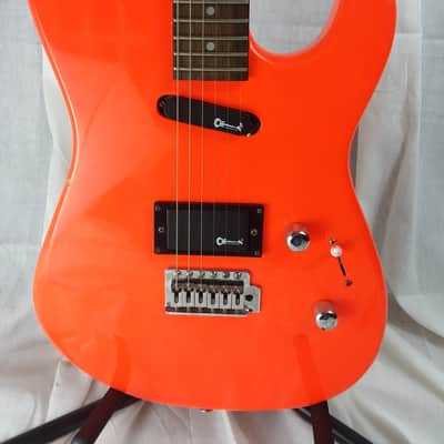 Charvette 100 by Charvel - 1990 Neon Orange image 2