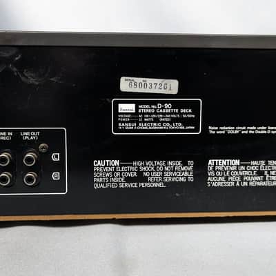Platine cassette SANSUI D-90 PIÈCES de l'unité de