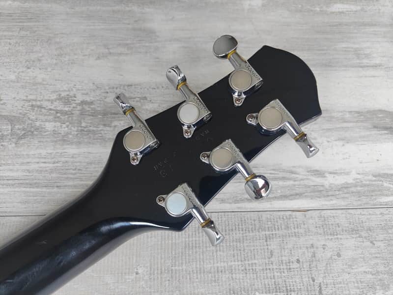 1990 Yamaha Japan SG-RR Junior Double Cutaway w/P90's (Black) | Reverb