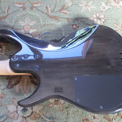 Peavey Millennium 4 BXP Bass Transparent Black. Modified With 3rd Pickup Added & Gibson G-3 Wiring. image 7