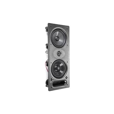 Polk Audio Vanishing Series 265-LS In-Wall 3-Way Loudspeakers | 4 Speakers | Rotating Cam System for Easy Installation | White Grilles image 1