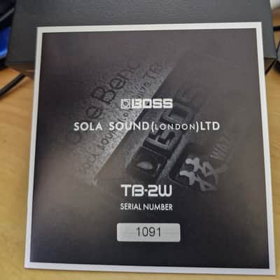 Boss TB-2W Tone Bender Waza Craft 2021 - Present - Silver image 2