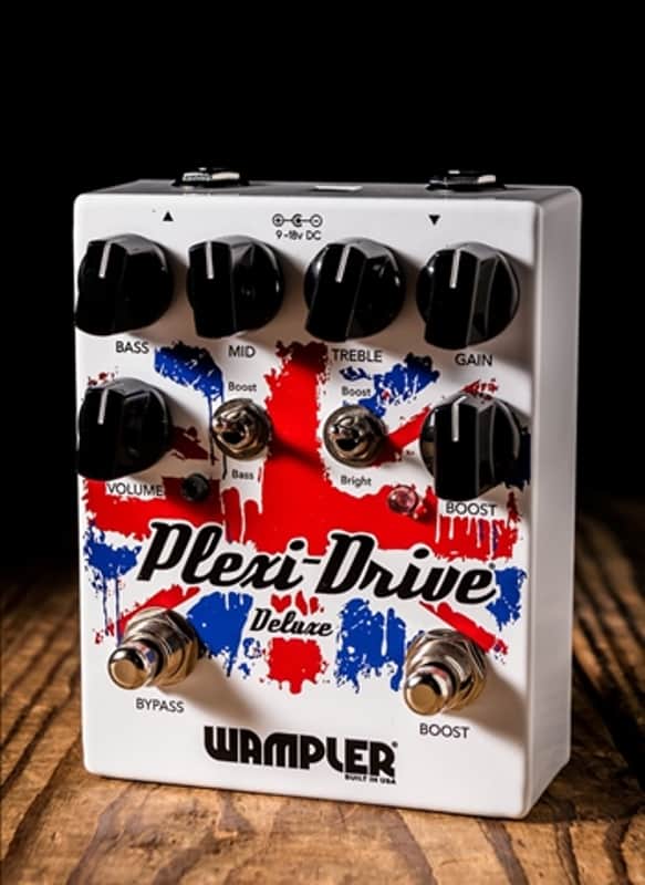 Wampler Plexi-Drive Deluxe V2 (Small Logo) 2010s - Graphic image 1