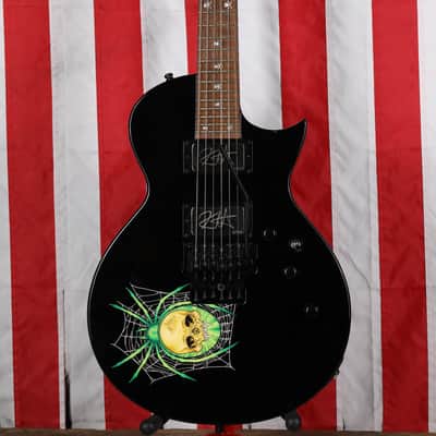 ESP KH-3 Kirk Hammett Signature Spider - Black with Spider Graphic image 1