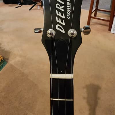 Used 2005 Deering Crossfire Electric Banjo with Case image 7