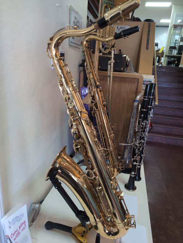Yanagisawa T901 Tenor Saxophone with Hand-Engraved Bell 2010s - Clear Lacquer Bronze image 1