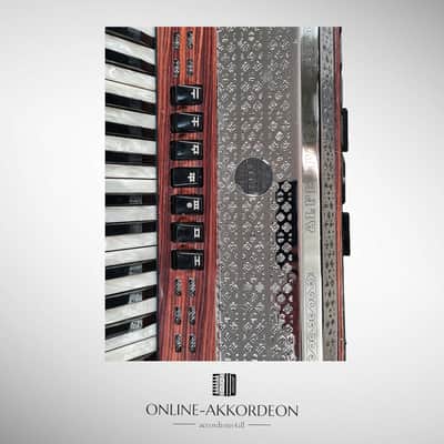 Accordion Harmonika Zupan Alpe IV 96 Bass with Cagnoni reeds image 8