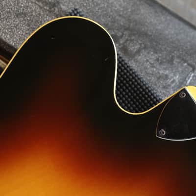 1972 Gretsch 6117 Double Anniversary Hollow-Body Electric Guitar Sunburst + OHSC image 13