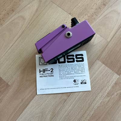 Boss HF-2 Hi Band Flanger (Green Label) 1985 - 1989 - Pink image 7