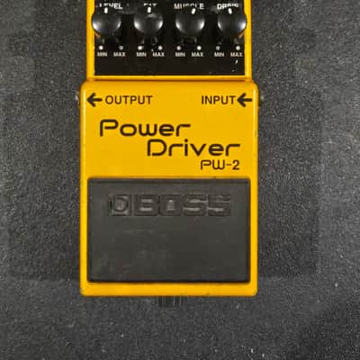 Boss PW-2 Power Driver (Silver Label) 1996 - 1998 - Orange image 2