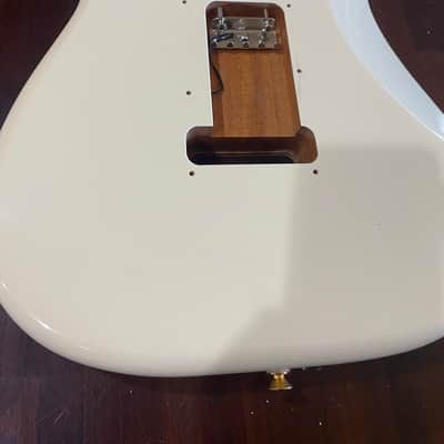 Fender Blacktop HHH Mahogany Strat Body w/ hardware image 4