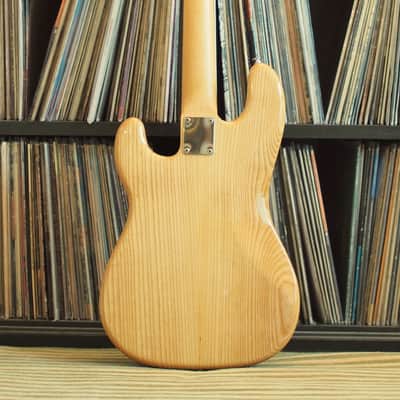Michael Dolan Custom Precision Bass Natural Quilted Maple Top 34" Scale Beautiful! Video image 3