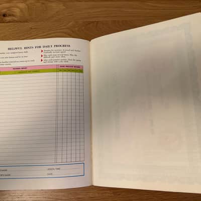 1967 Fender Guitar Course Book One – First String Approach – Vintage Case Candy image 7