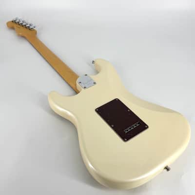2016 Fender American Elite HSS Shawbucker Stratocaster – Olympic Pearl image 3