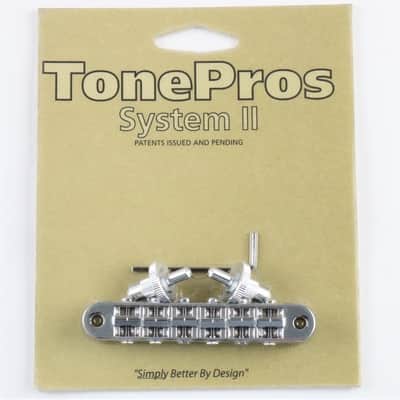 TONEPROS PONTE STANDARD TUNE-O-MATIC SMALL INSERTS CHROME image 4