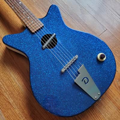 Danelectro Convertible Electric || 1990s - Blue Sparkle image 1