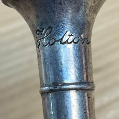 Holton Trumpet mouthpiece Vintage - Silver image 2