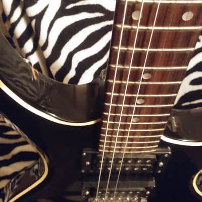 Vintage Hondo Deluxe Series 785 B.C. Rich Bitch 1983 Black MIJ image 23