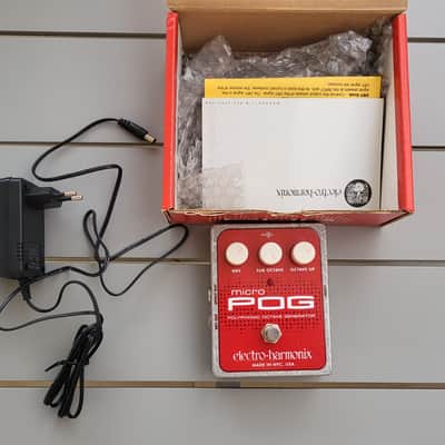 Electro-Harmonix Micro POG Pedal 2013 - Red Silver imagen 5
