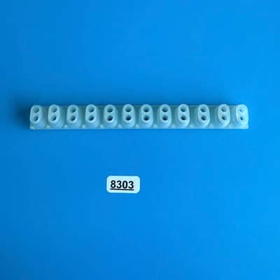 YAMAHA EZ-220 Keyboard Replacement Part: 12-Key Conductive Contact Rubber Pad image 8