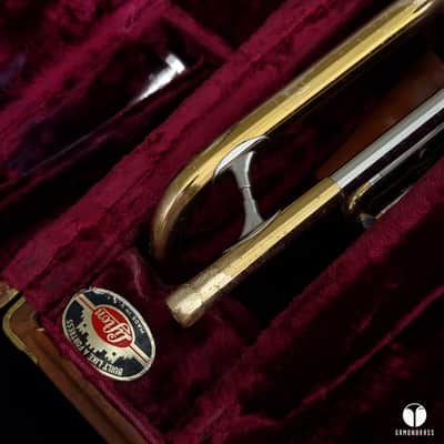 F.E. Olds & SonSuper Recording Los Angeles offset valves trumpet gamonbrass Bild 4