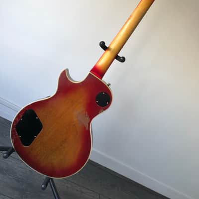 1979 Gibson Les Paul Custom Sunburst with chainsaw case image 2