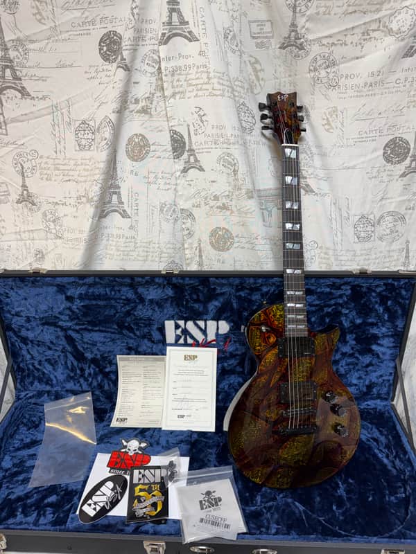 2025 ESP Custom Shop USA Eclipse - COA Included - RARE Hellfire Finish - Excellent Condition image 1