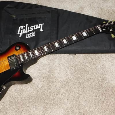 Gibson Les Paul Studio Electric Guitar Fire Burst 2013 image 6