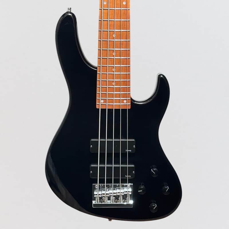Sadowsky MetroExpress 24-Fret Modern Maple Board 5-String Electric Bass Guitar - Black image 1