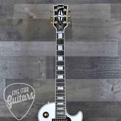 Gibson Custom Shop Les Paul Custom - Alpine White with Hardshell Case image 3